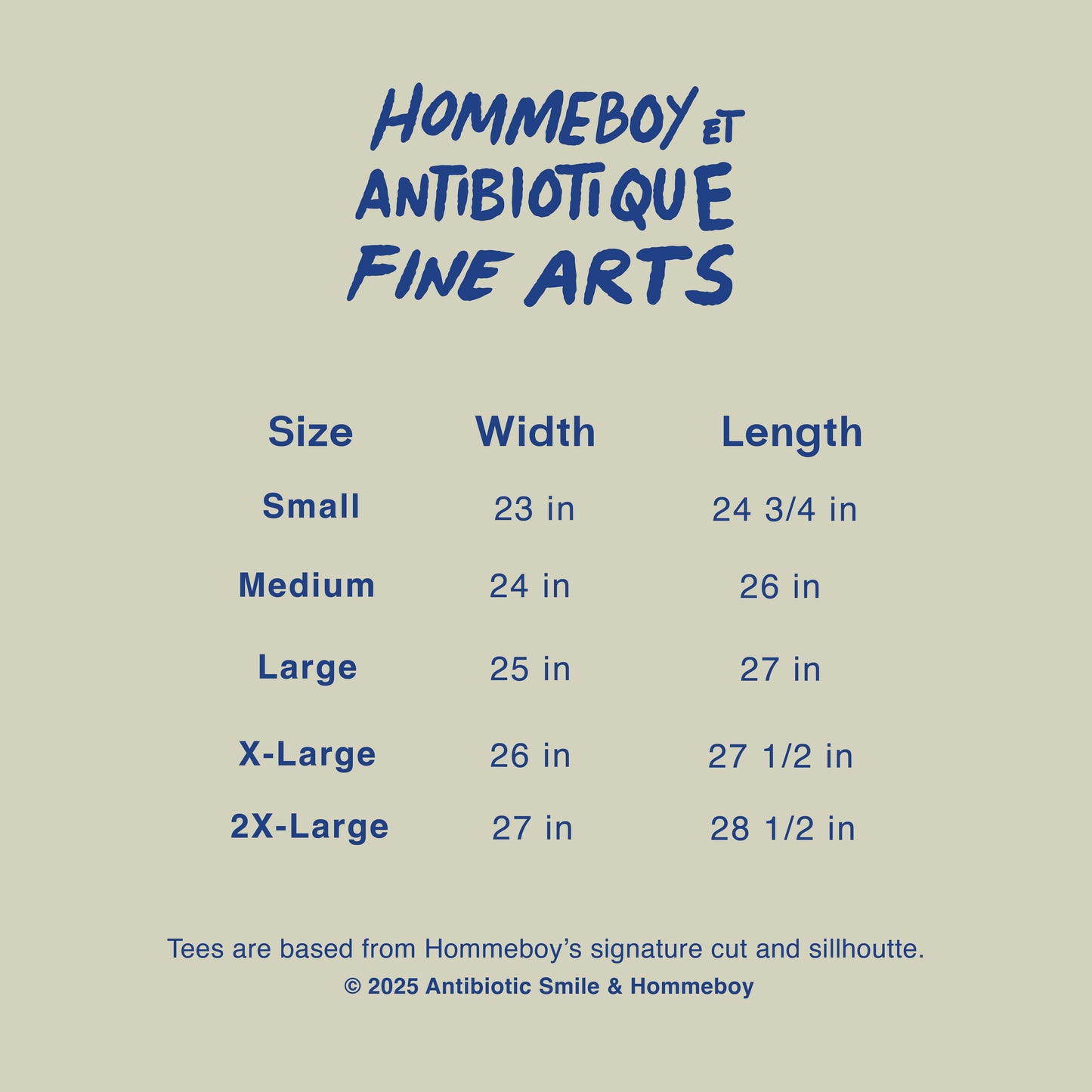 'Uniform' SS Tee (Navy Blue) - Hommeboy & Antibiotic Smile