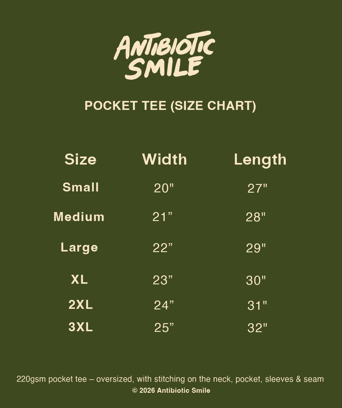 'Air' SS Pocket Tee (Olive Green)