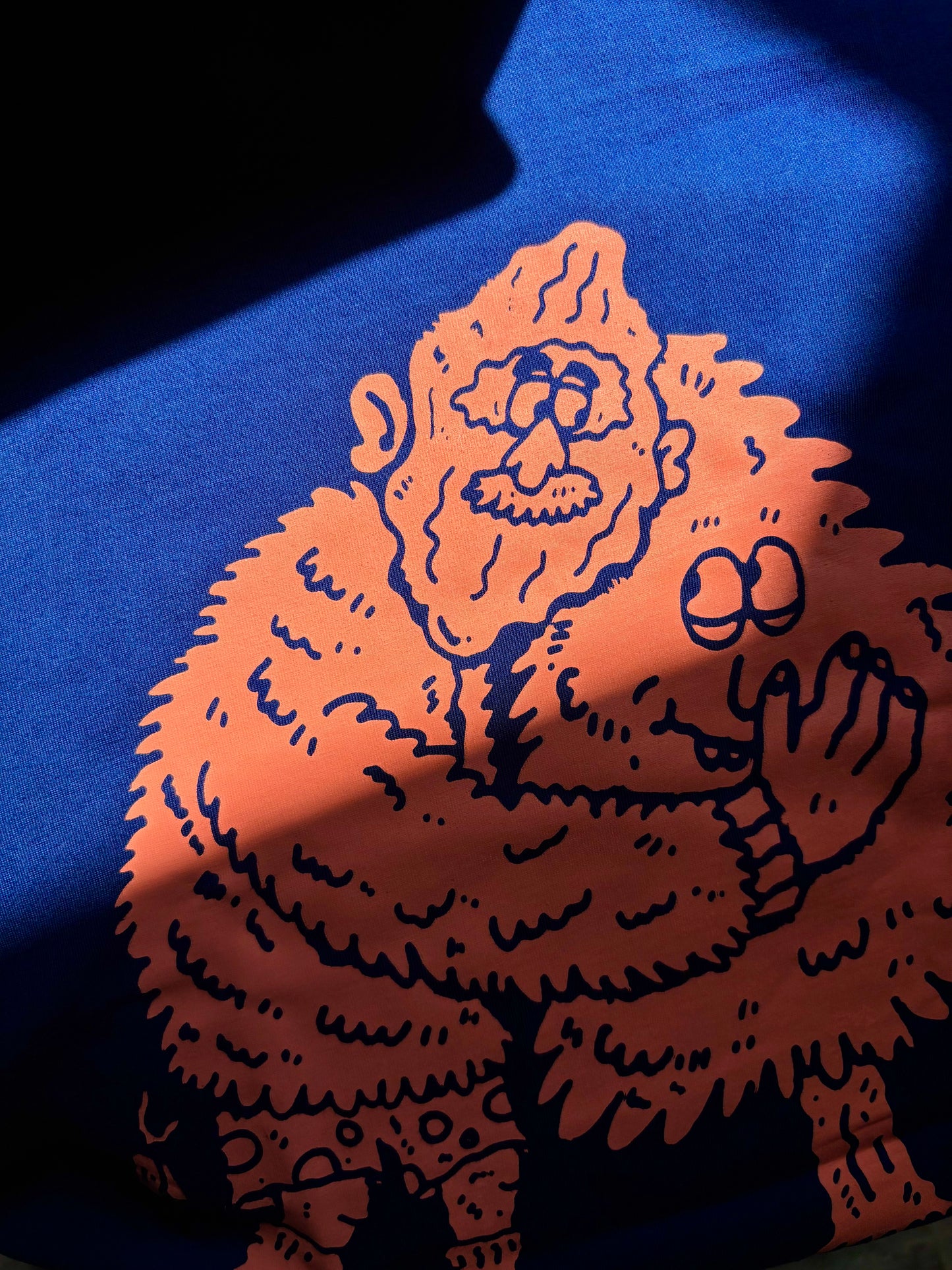 'Peace of Mind' Tee (Cobalt Blue)