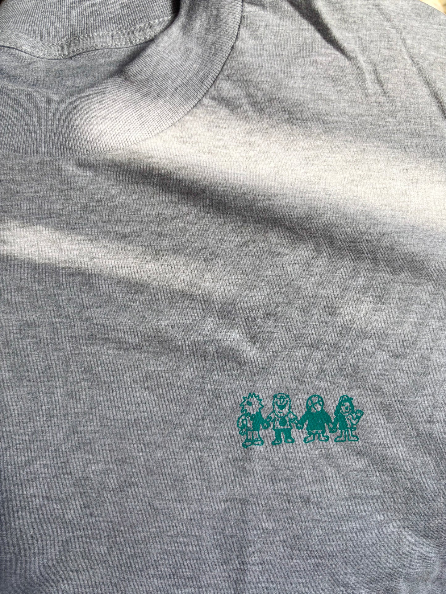 'Happī Chūnzu' SS Tee (Sports Gray)