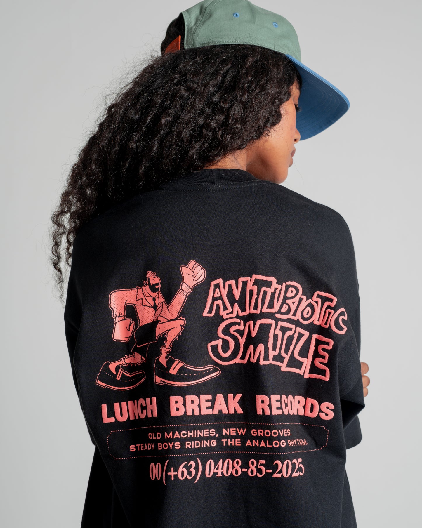 'Outpost' SS Box Tee (Black)