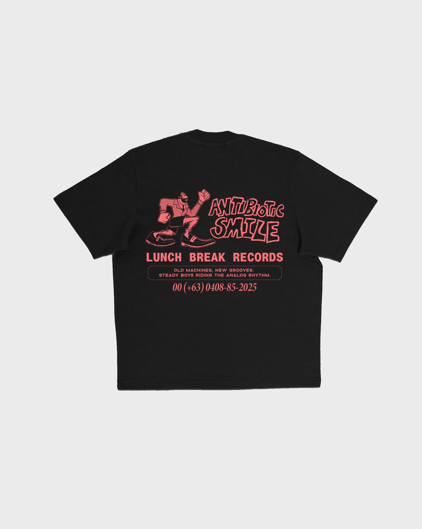 'Outpost' SS Box Tee (Black)