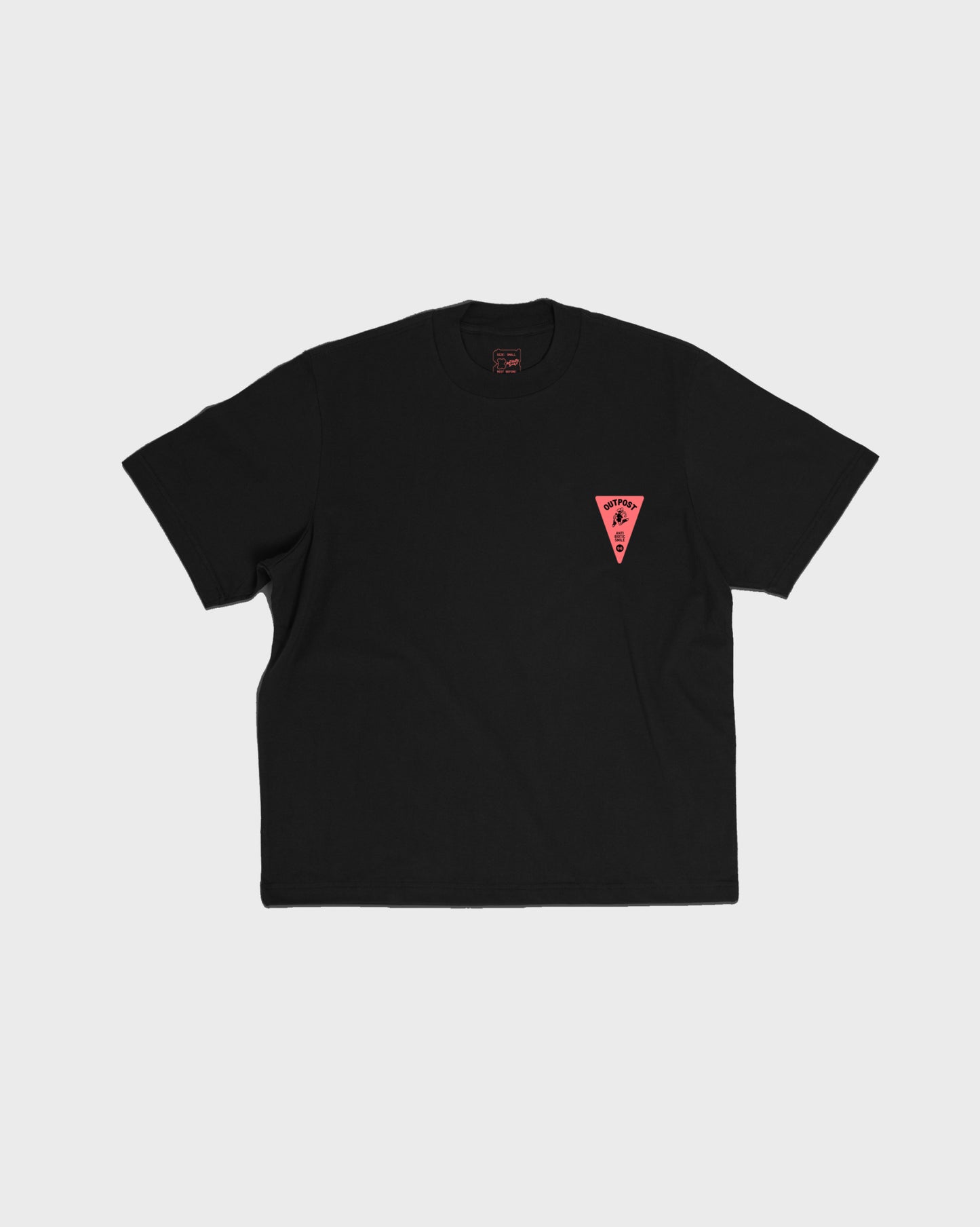 'Outpost' SS Box Tee (Black)