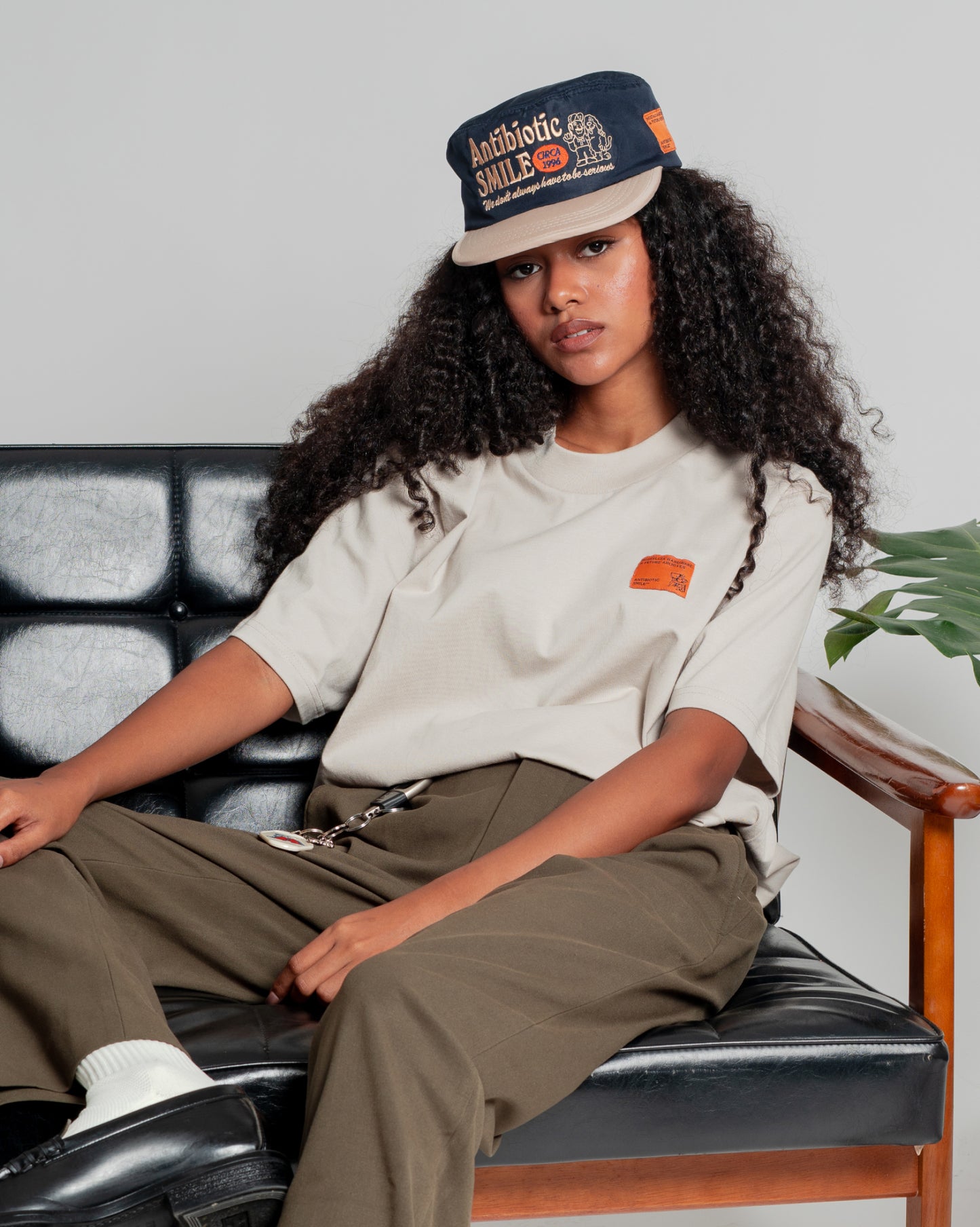 'Jazz' SS Tee (Oat)
