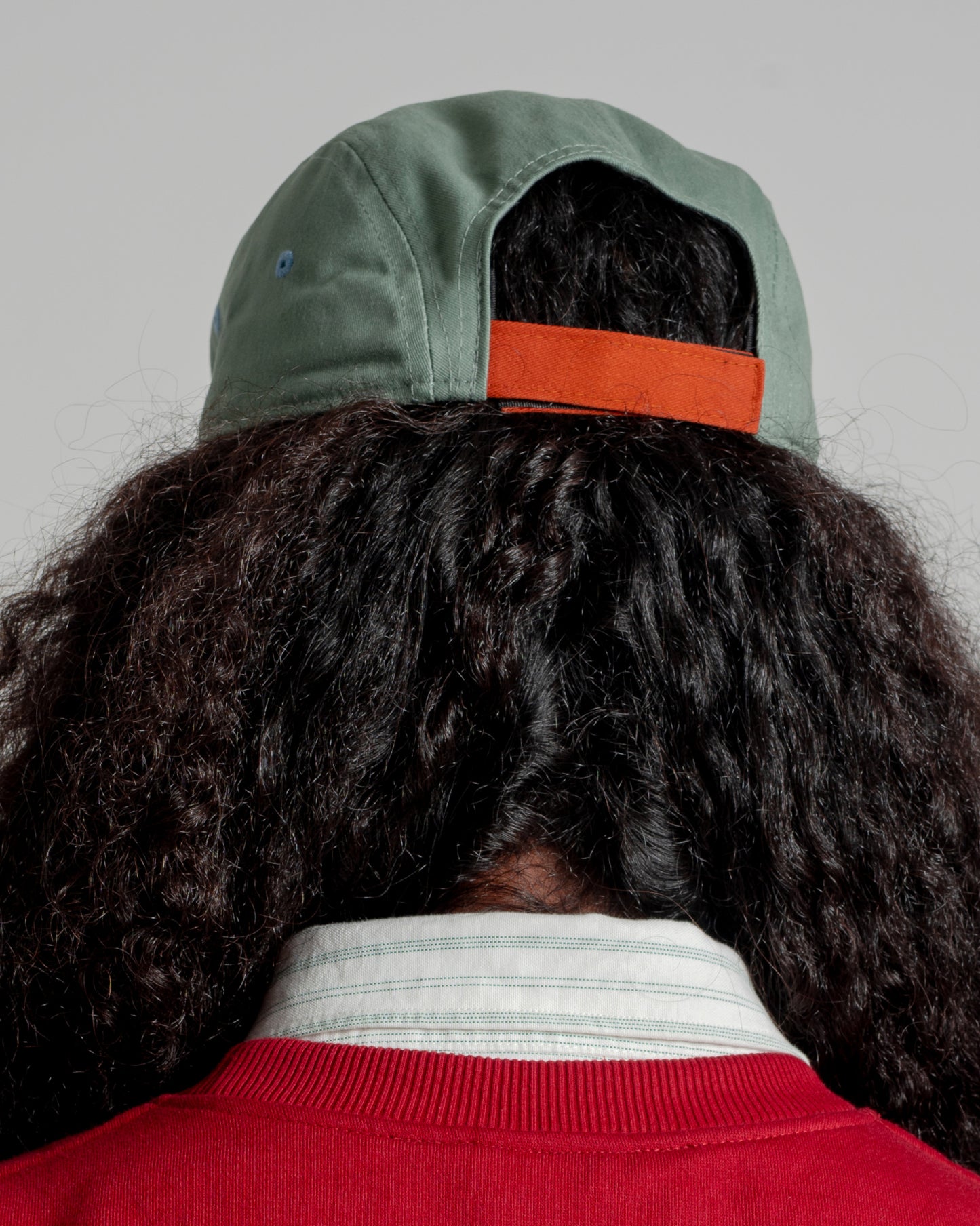 'Antibiotic' 5 Panel Camper Hat (Sage Green, Faded Blue, Rust)