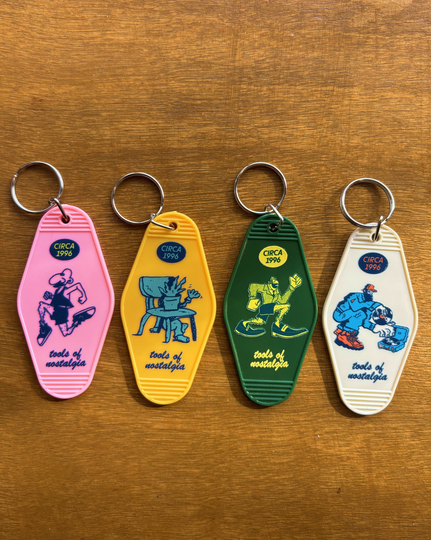 'Kick-Start' Blindpack Hotel Keychains