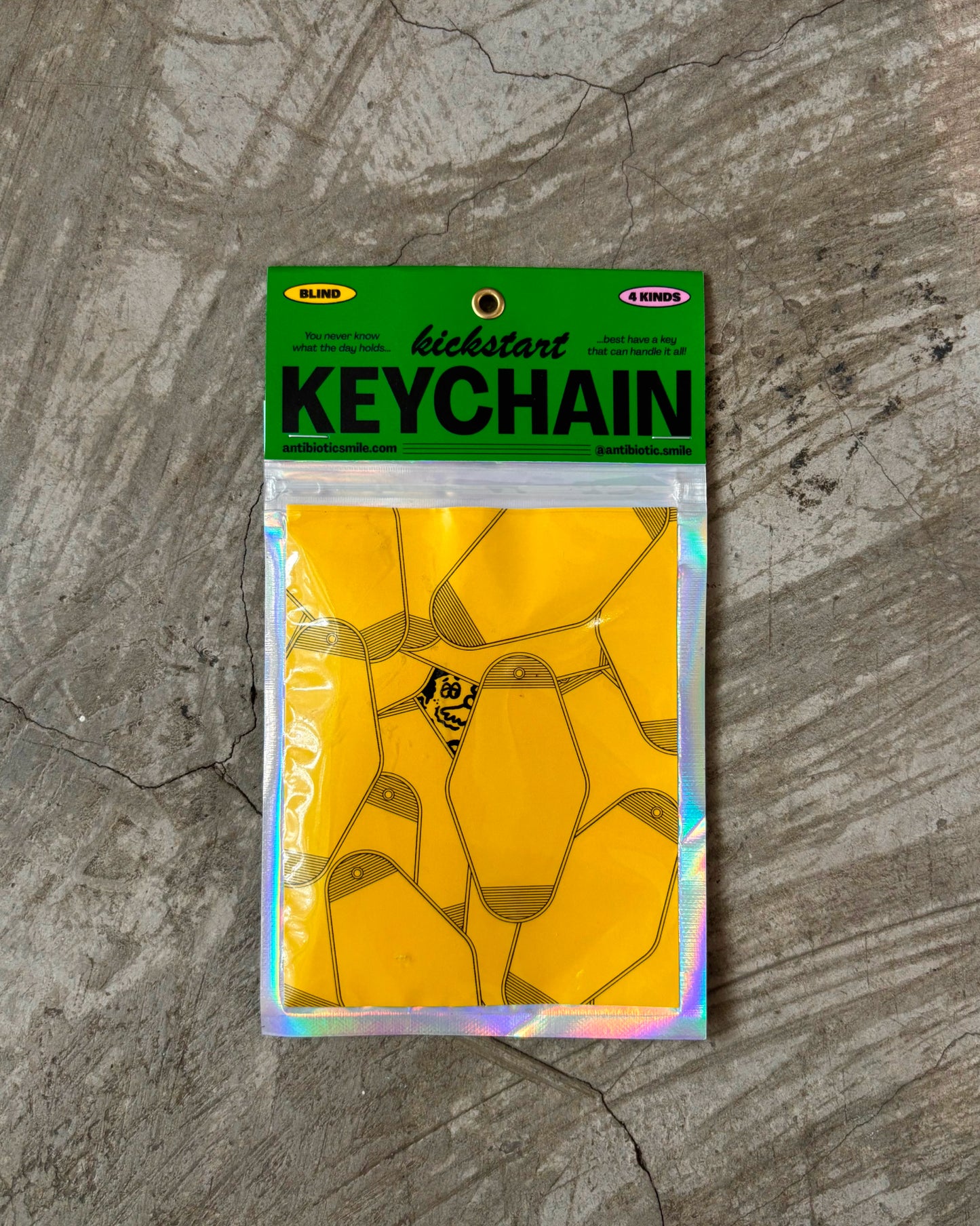'Kick-Start' Blindpack Hotel Keychains