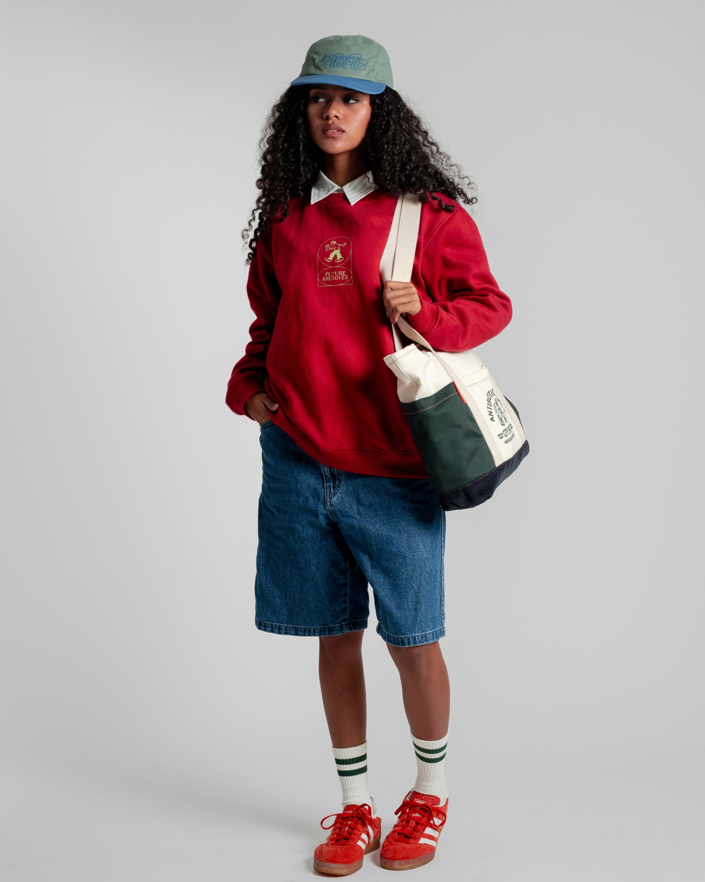 'Hardware' Multi-Pocket Totebag