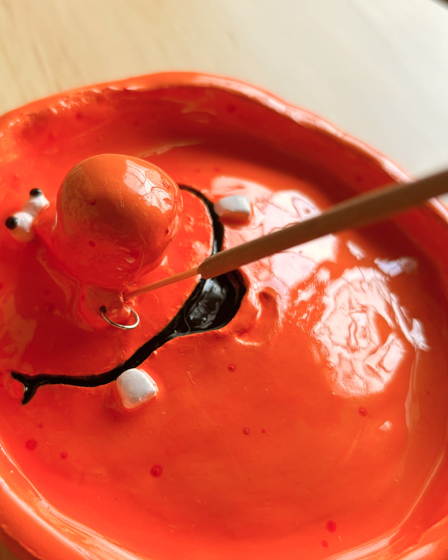 Schnoz Orange – Hand-made Incense Holder Tray (Antibiotic Smile x Madd Trays)