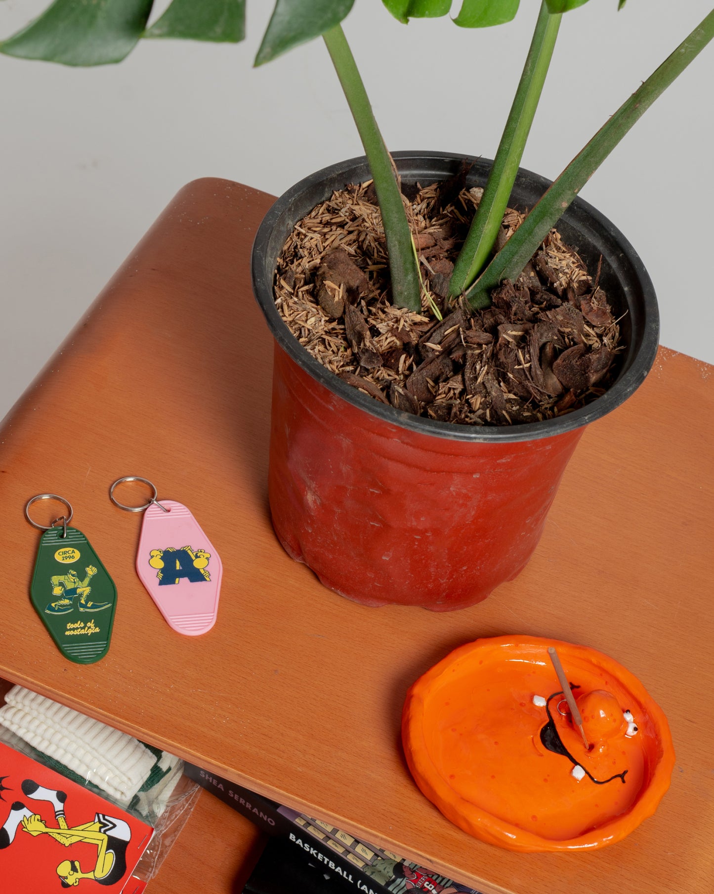 Schnoz Orange – Hand-made Incense Holder Tray (Antibiotic Smile x Madd Trays)