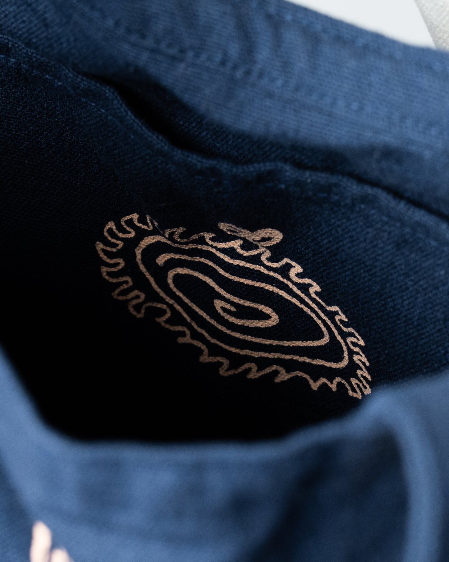 'Evolve' Double Handle Everyday Totebag (Navy Blue)