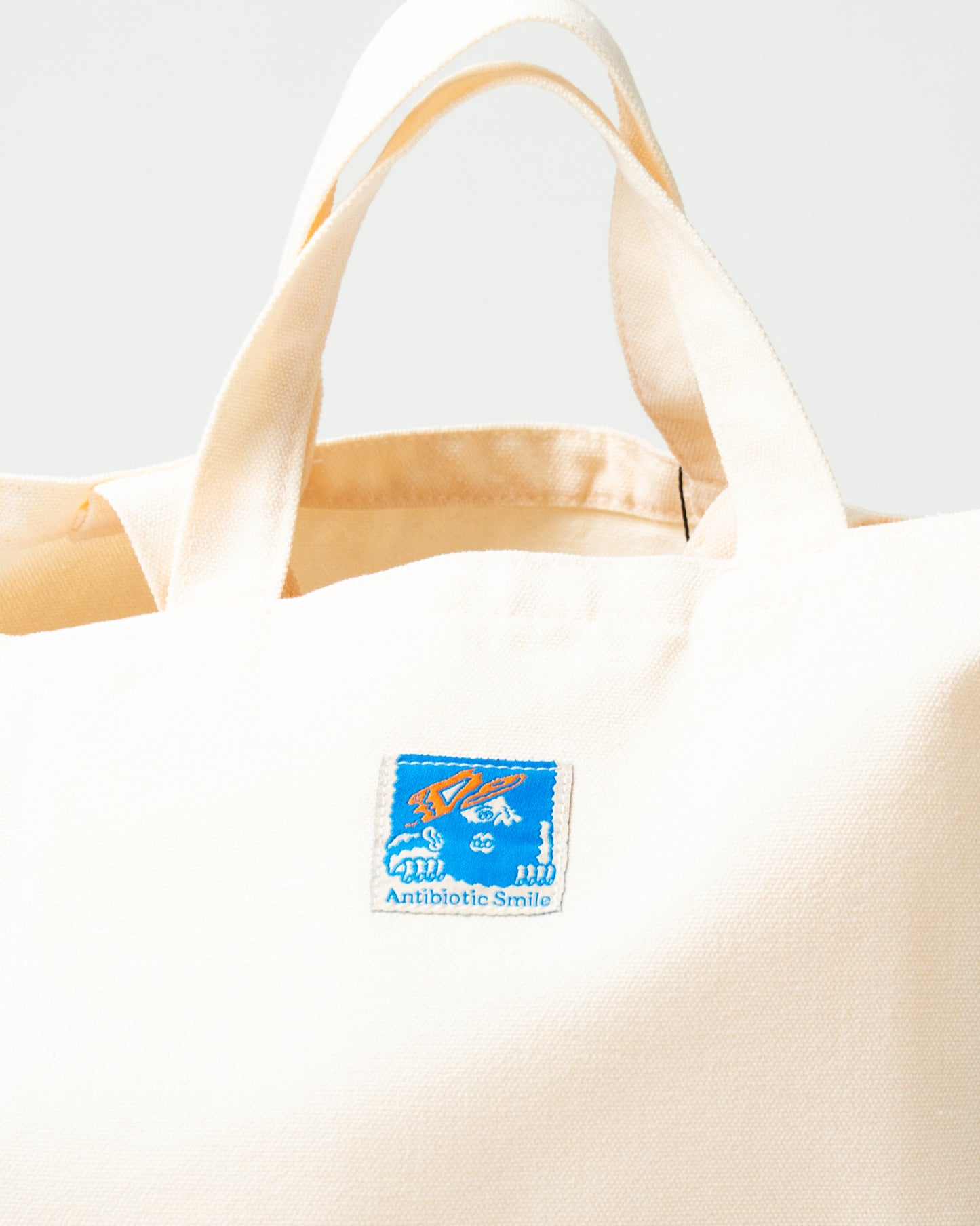 'Tackle' Double Handle Everyday Totebag (Cream)