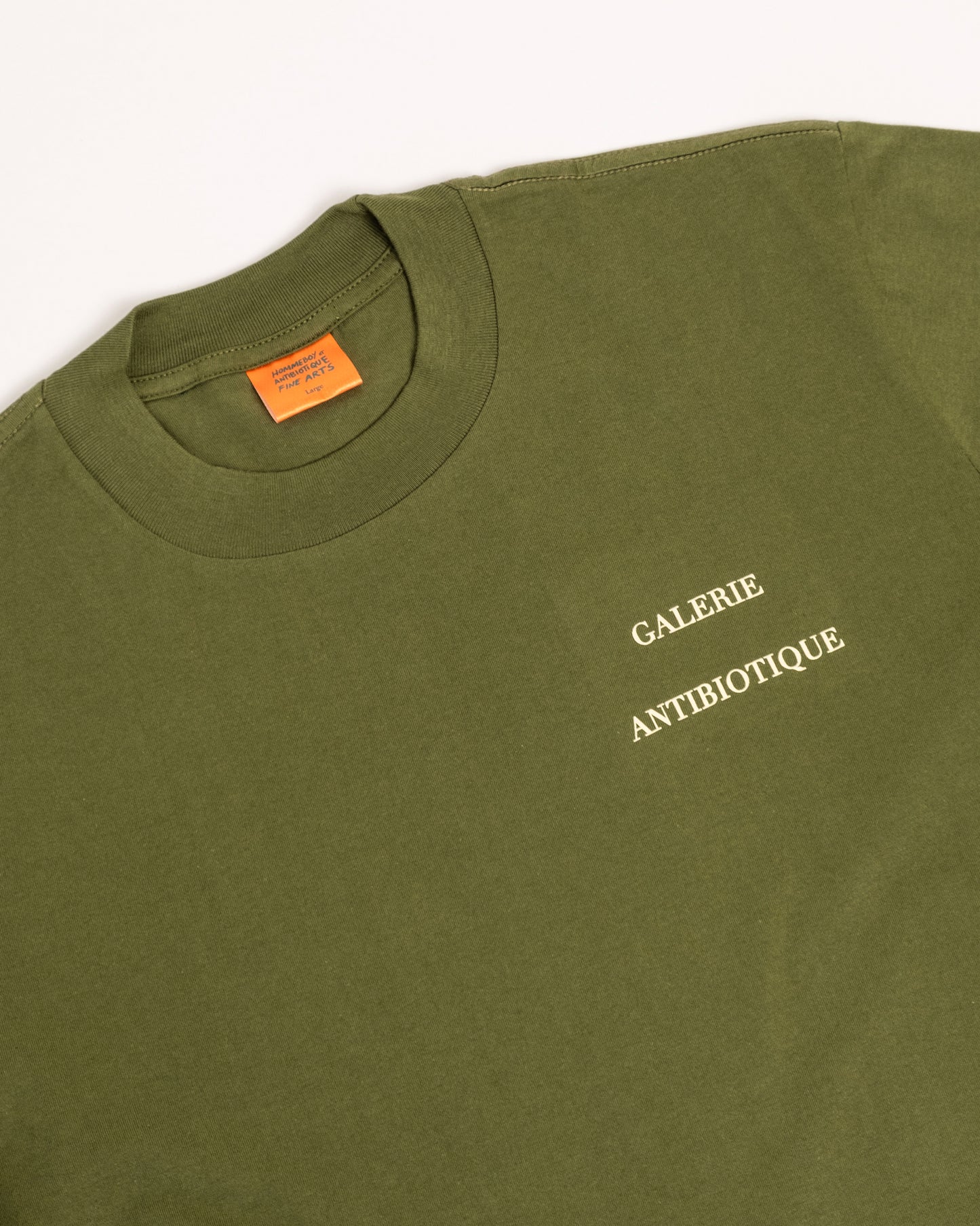'Art Dealer' SS Tee (Matcha) - Hommeboy & Antibiotic Smile