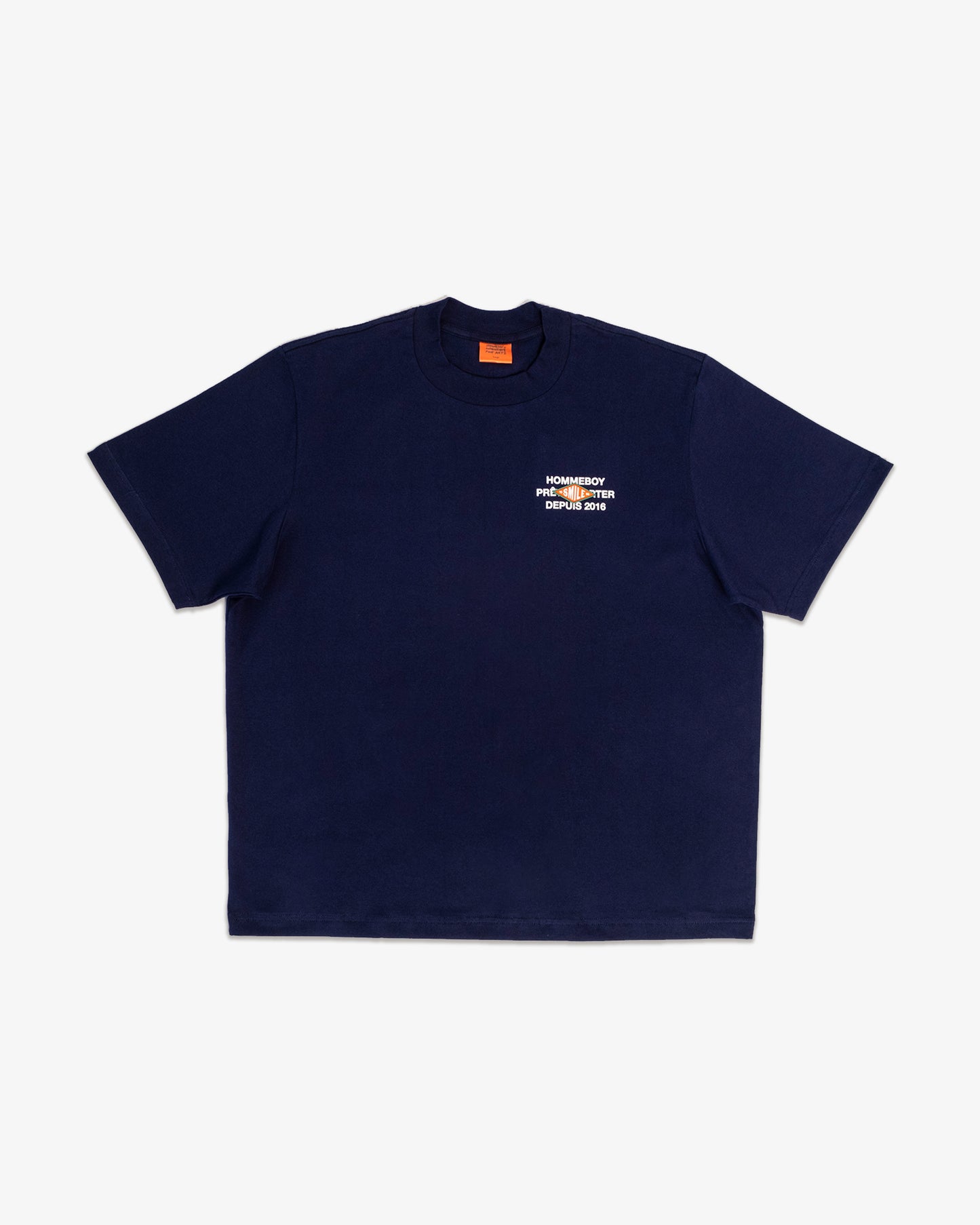 'Uniform' SS Tee (Navy Blue) - Hommeboy & Antibiotic Smile