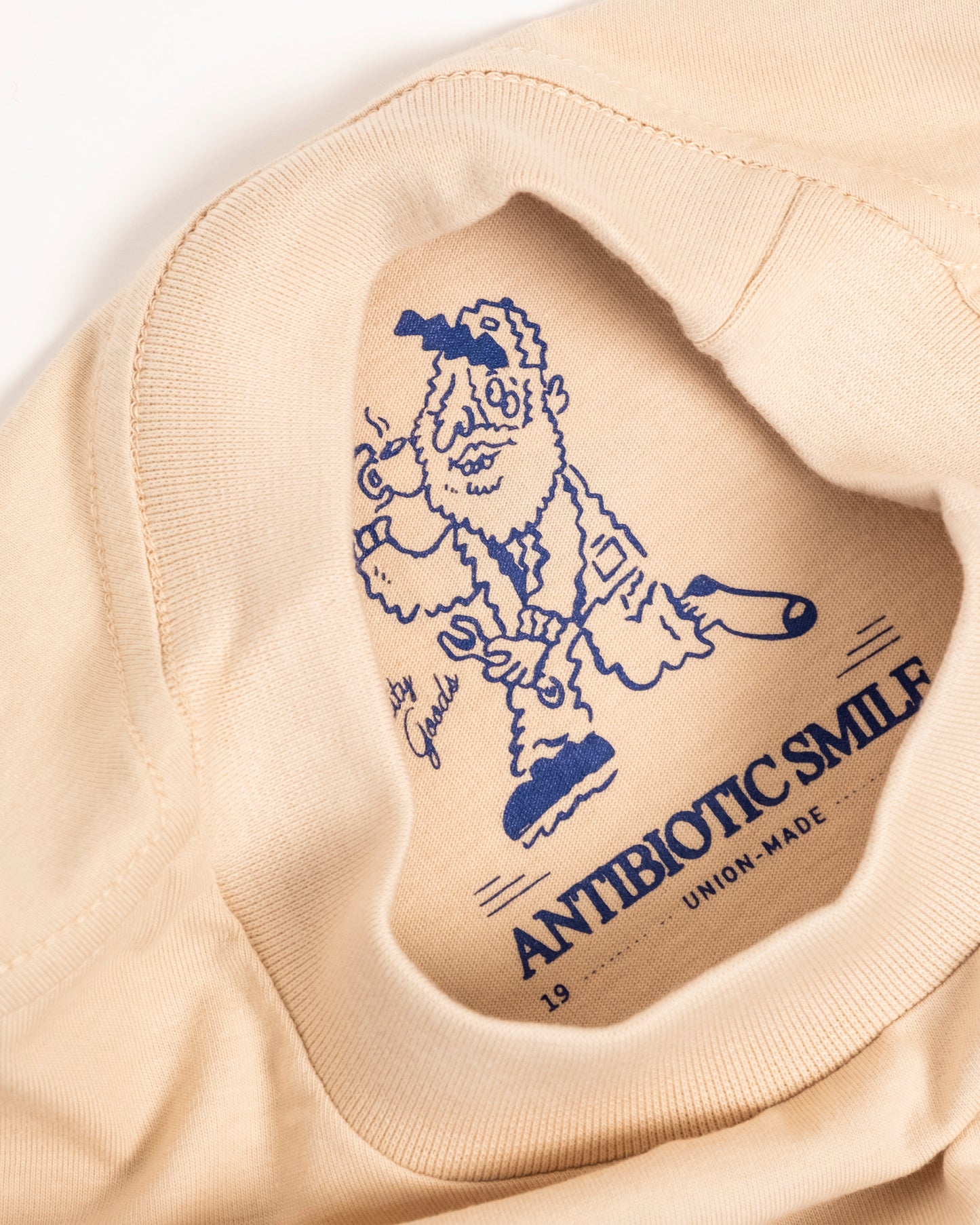 'Overhaul V3' SS Box Tee (Soy Milk)