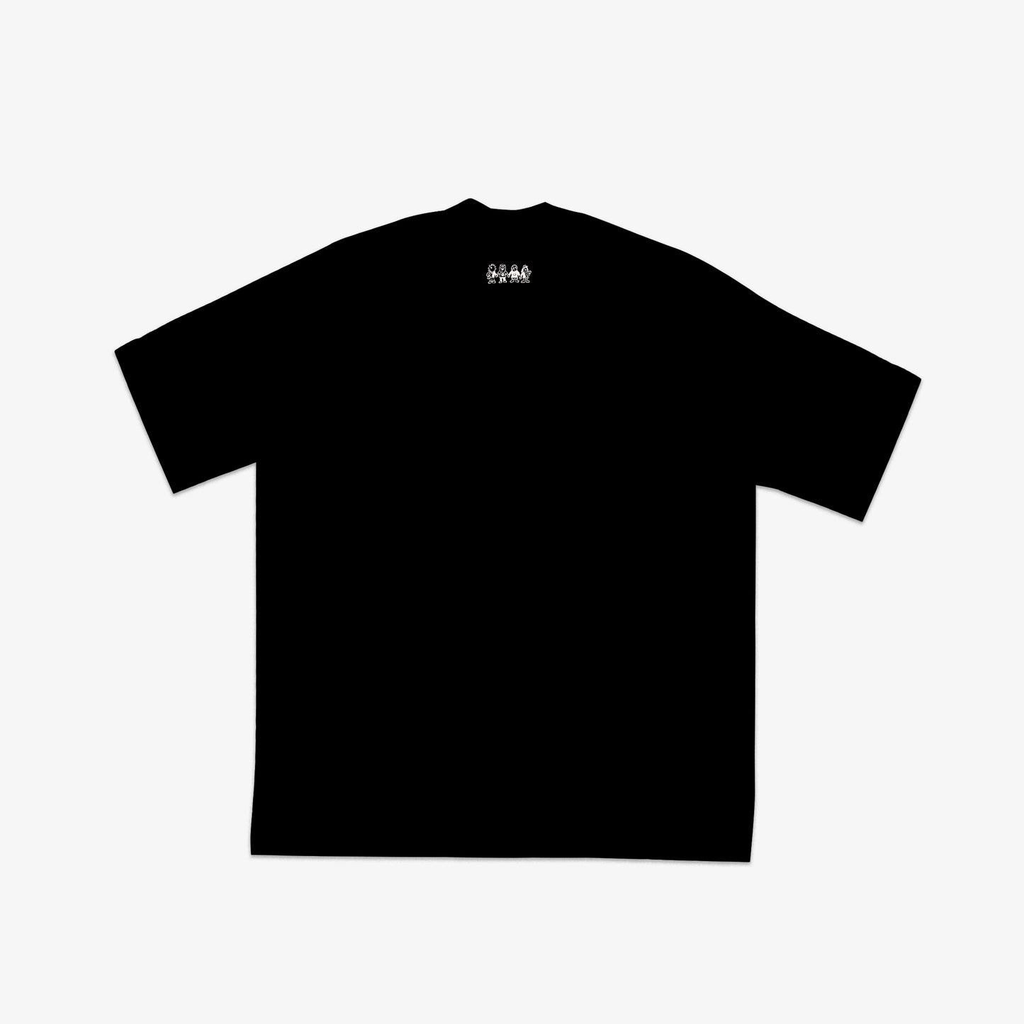 'Union' SS Oversized Tee (Black)