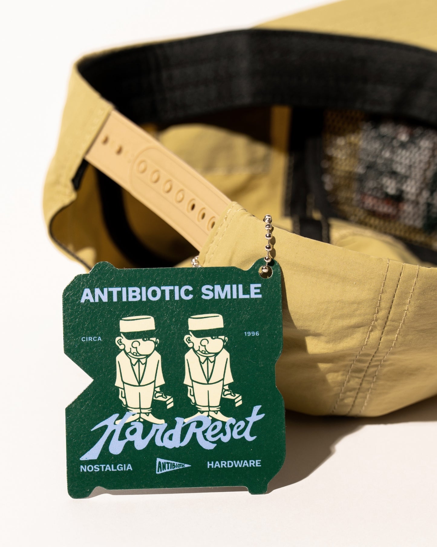 'Hardware' Nylon Surf Cap (Khaki/Sand)