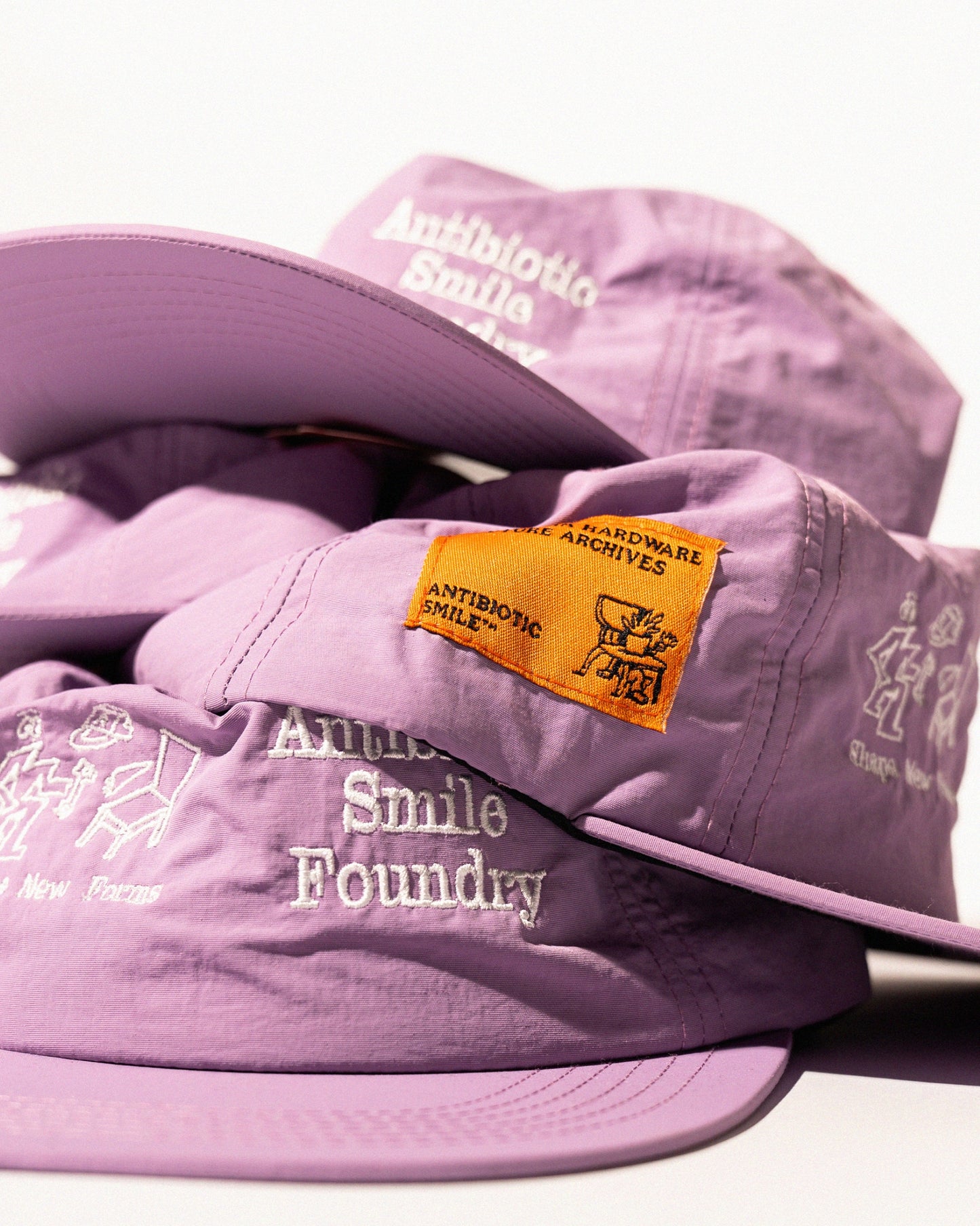 'Foundry' Nylon Surf Cap (Lilac)