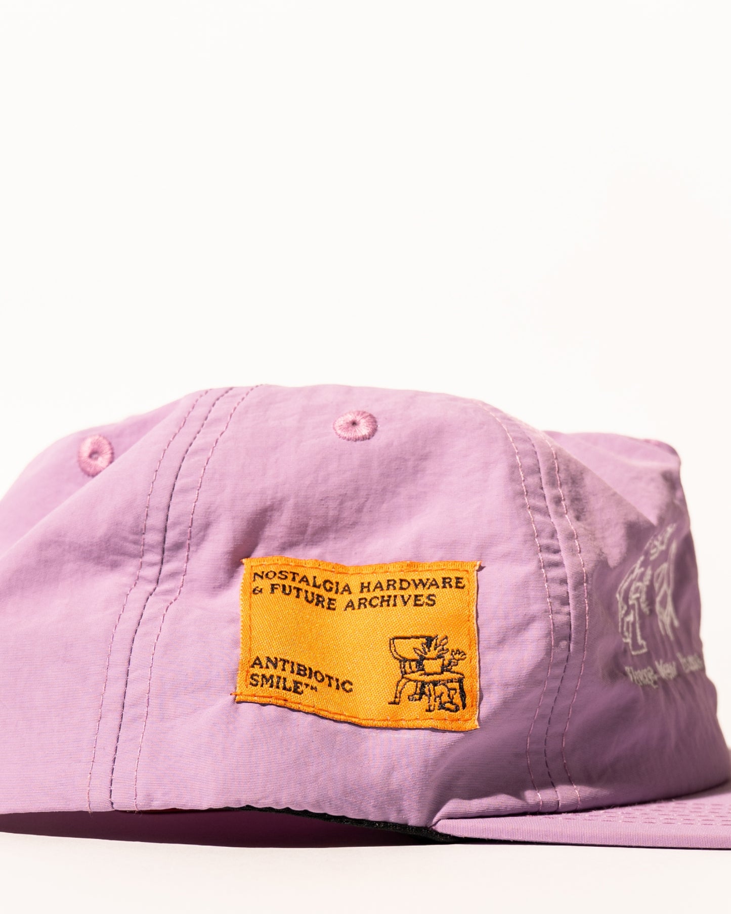 'Foundry' Nylon Surf Cap (Lilac)
