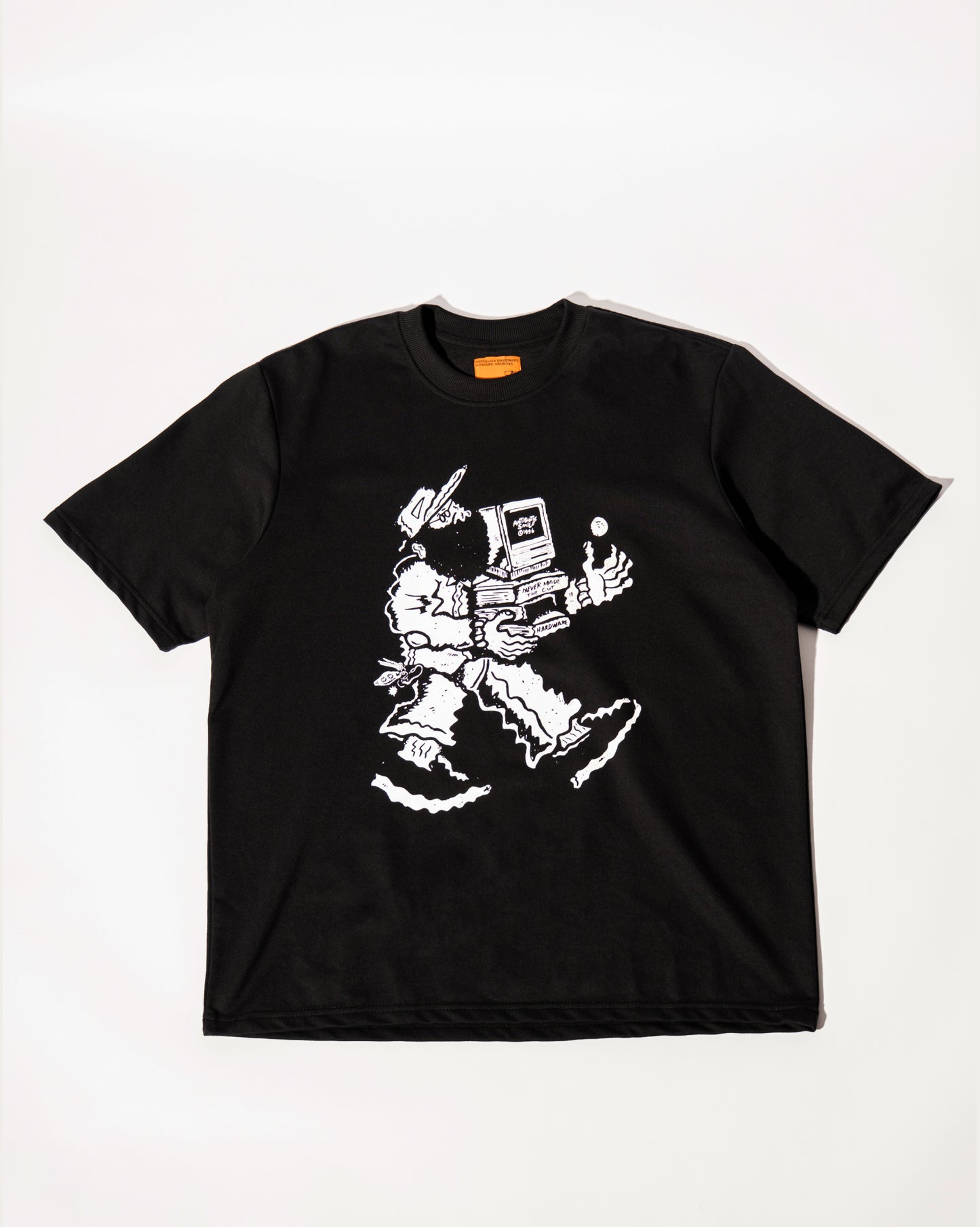 'Basement' SS French Terry Tee (Black)