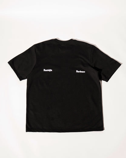 'Basement' SS French Terry Tee (Black)