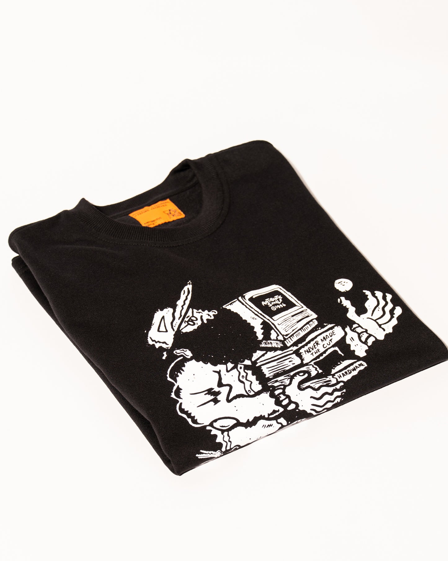 'Basement' SS French Terry Tee (Black)