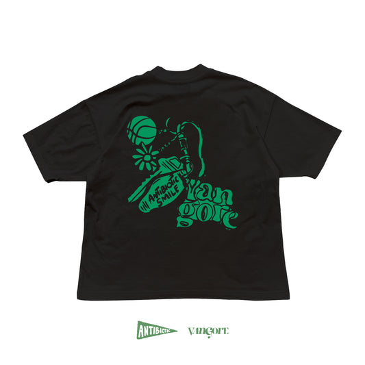 'Objects' Van Gore x Antibiotic Smile – SS Box Tee (Black)