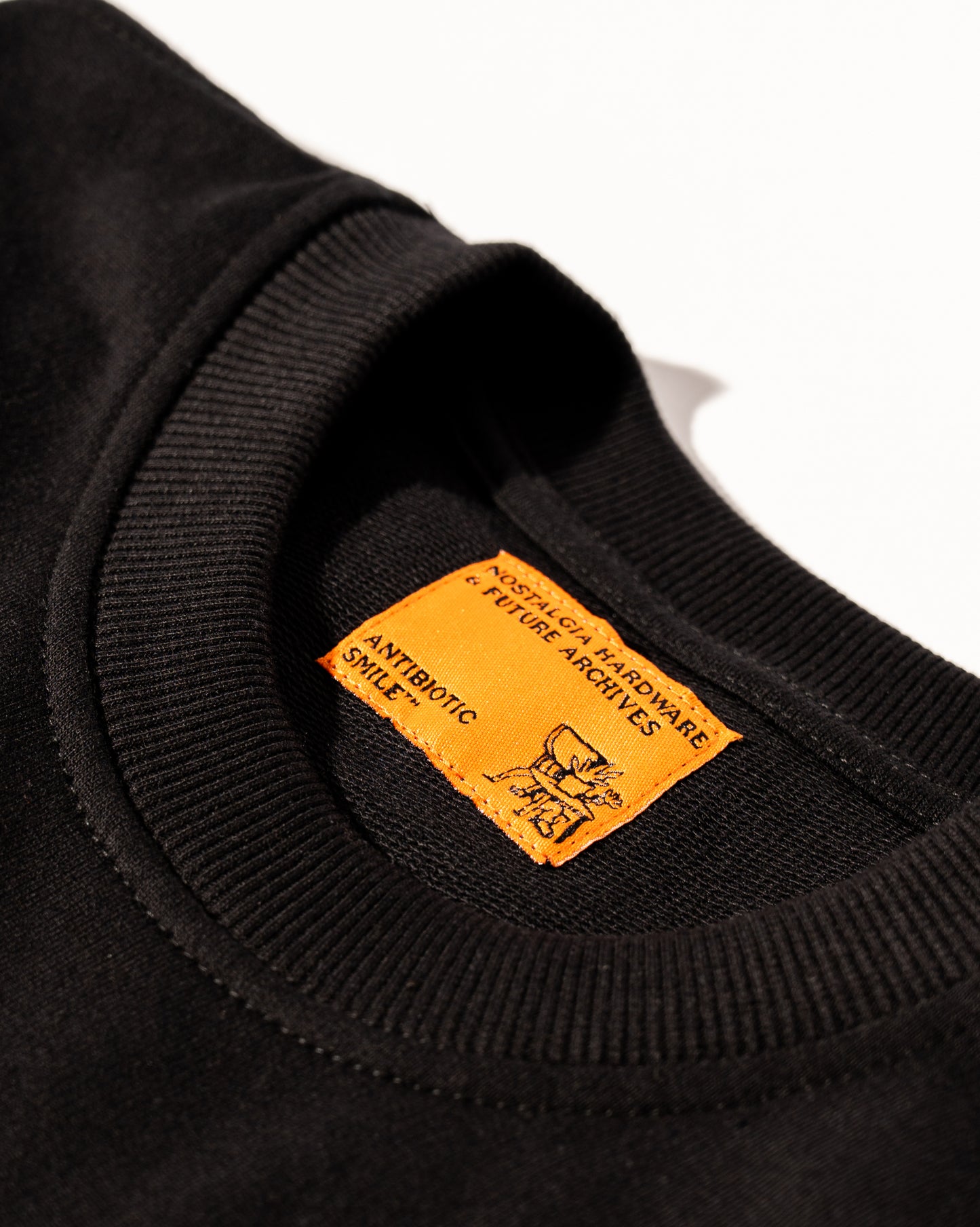 'Basement' SS French Terry Tee (Black)
