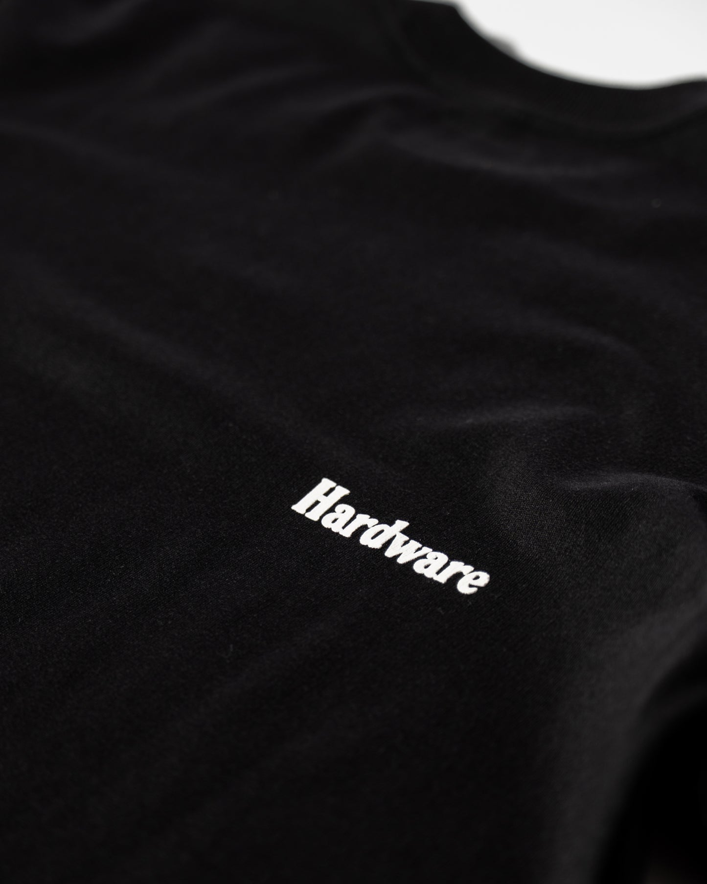 'Basement' SS French Terry Tee (Black)