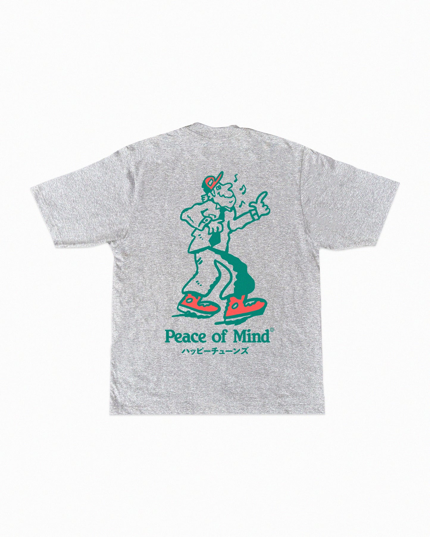 'Happī Chūnzu' SS Tee (Sports Gray)