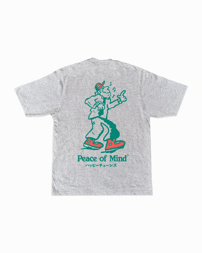 'Happī Chūnzu' SS Tee (Sports Gray)