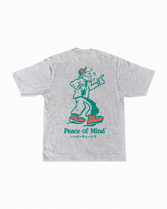 'Happī Chūnzu' SS Tee (Sports Gray)