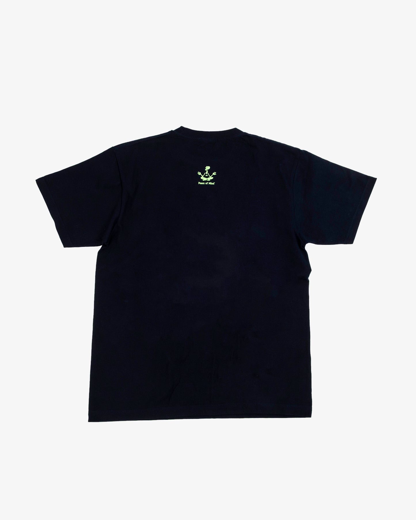 'Meditate/Peace of Mind Promo' Tee (Navy Blue)