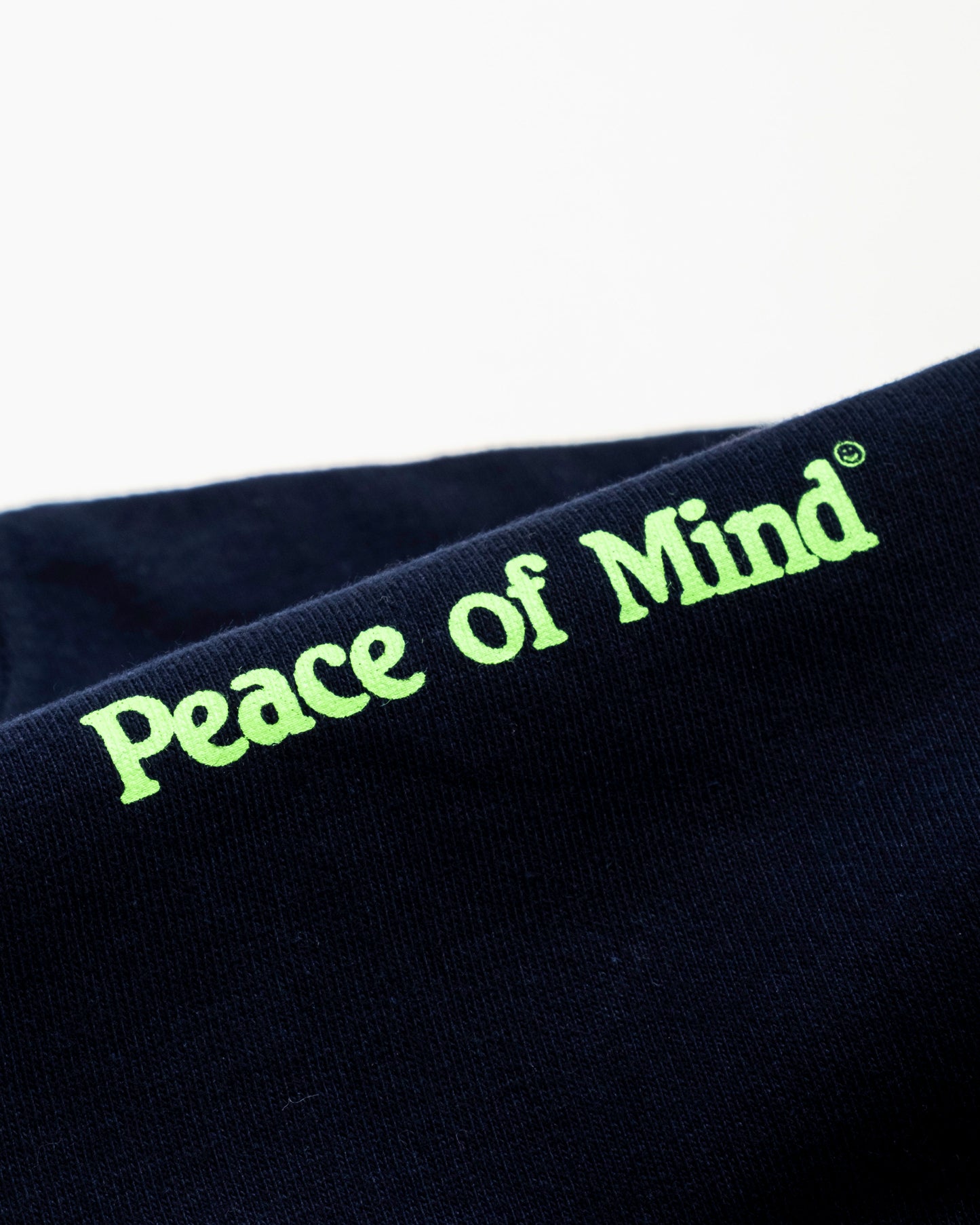 'Meditate/Peace of Mind Promo' Tee (Navy Blue)