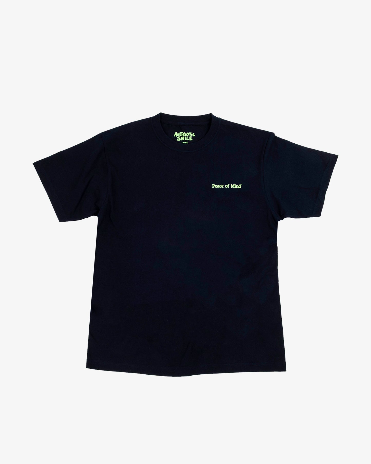 'Meditate/Peace of Mind Promo' Tee (Navy Blue)