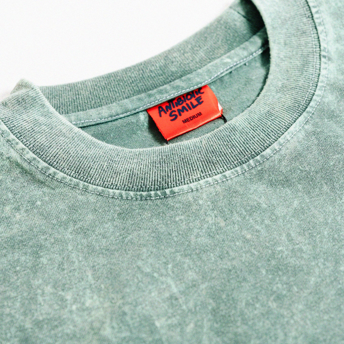 'Draft Day' SS Oversized Acid Washed Tee (Green)