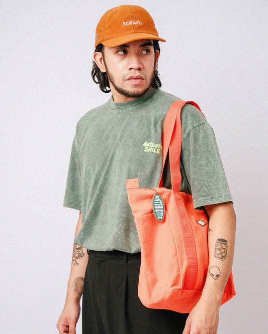 'Draft Day' SS Oversized Acid Washed Tee (Green)