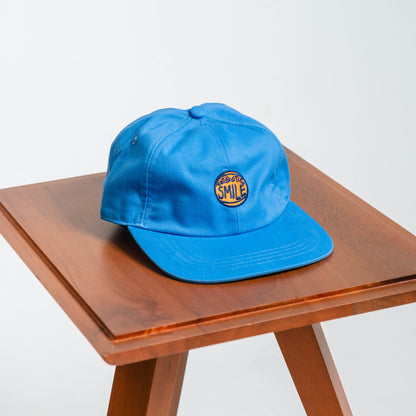 'Madison' Unstructured Hat (Blue)