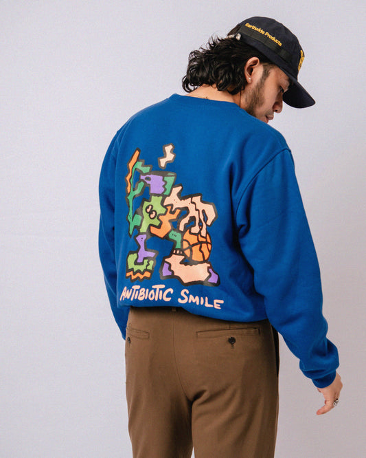 'Pablo' LS Sweatshirt (Royal Blue)