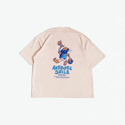 'Soul Jam' SS Flag Box Tee (Almond)