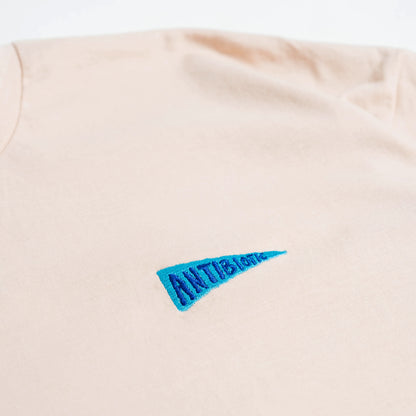 'Soul Jam' SS Flag Box Tee (Almond)