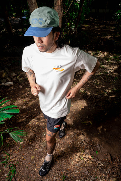 'Jog' Tee - Antibiotic Smile & Solevenir Collab (Ivory)