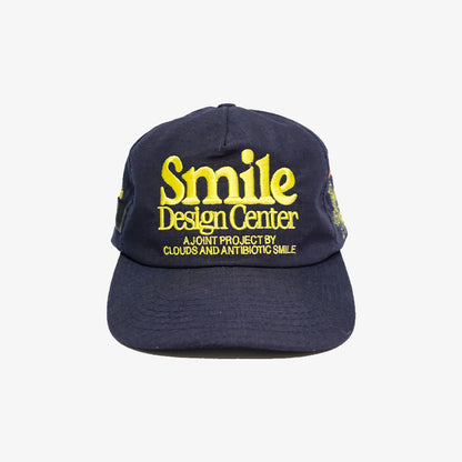 Clouds x Antibiotic Smile – Smile Design Center Ripstop Nylon Hat (Navy Blue)