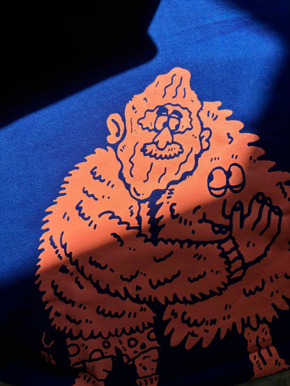 'Peace of Mind' Tee (Cobalt Blue)