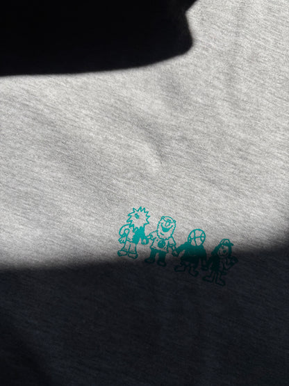 'Happī Chūnzu' SS Tee (Sports Gray)