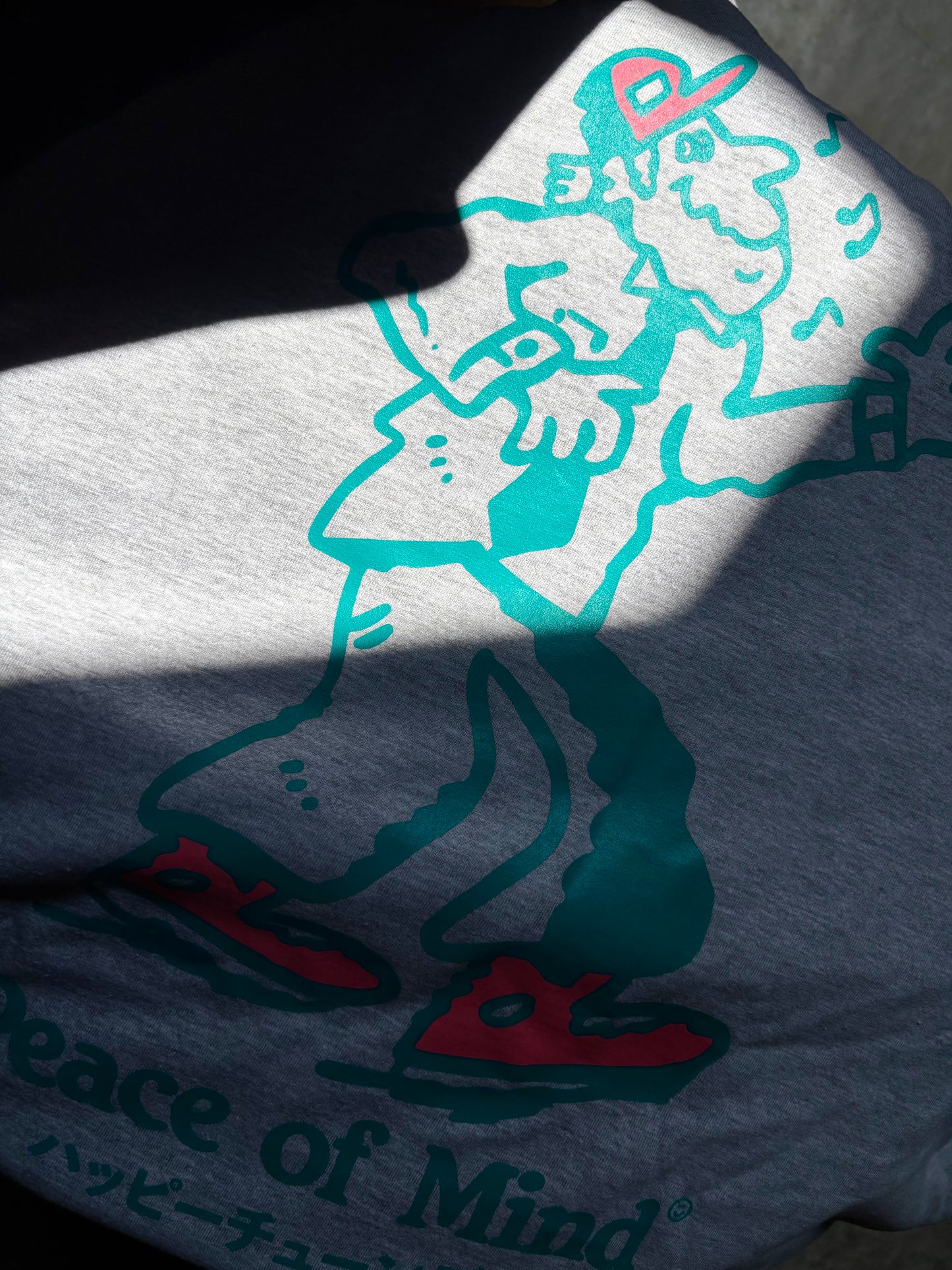 'Happī Chūnzu' SS Tee (Sports Gray)