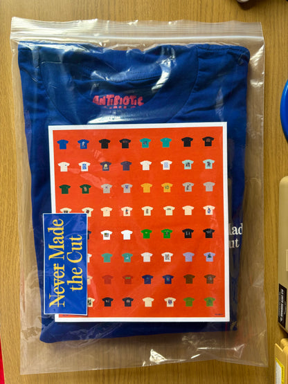 Never Made The Cut Vol. 01 Tee (Blue)