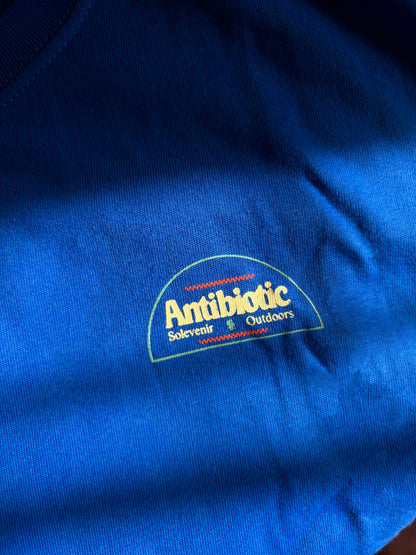 'Prep' Tee - Antibiotic Smile & Solevenir Collab (Royal Blue)