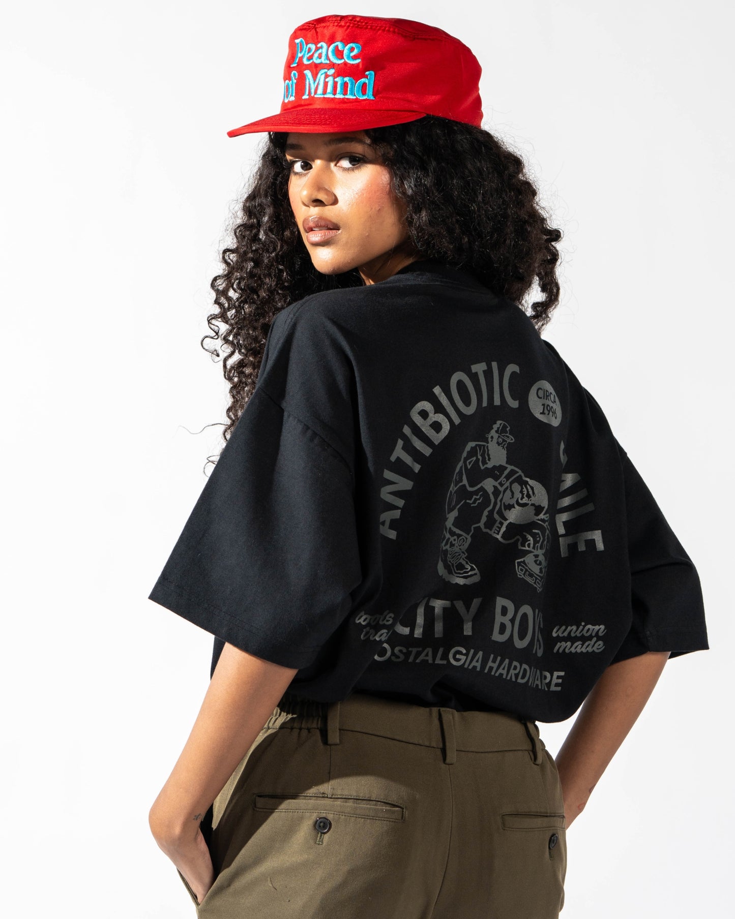 'City' SS Box Tee (Black)