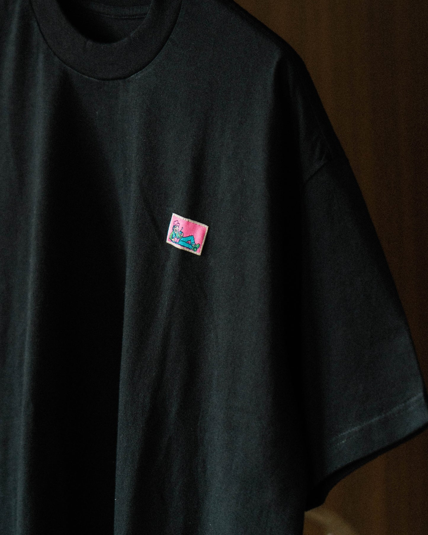 'City' SS Box Tee (Black)